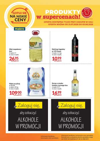 Gazetka Makro - 21.07.2026 - 3.08.2026.