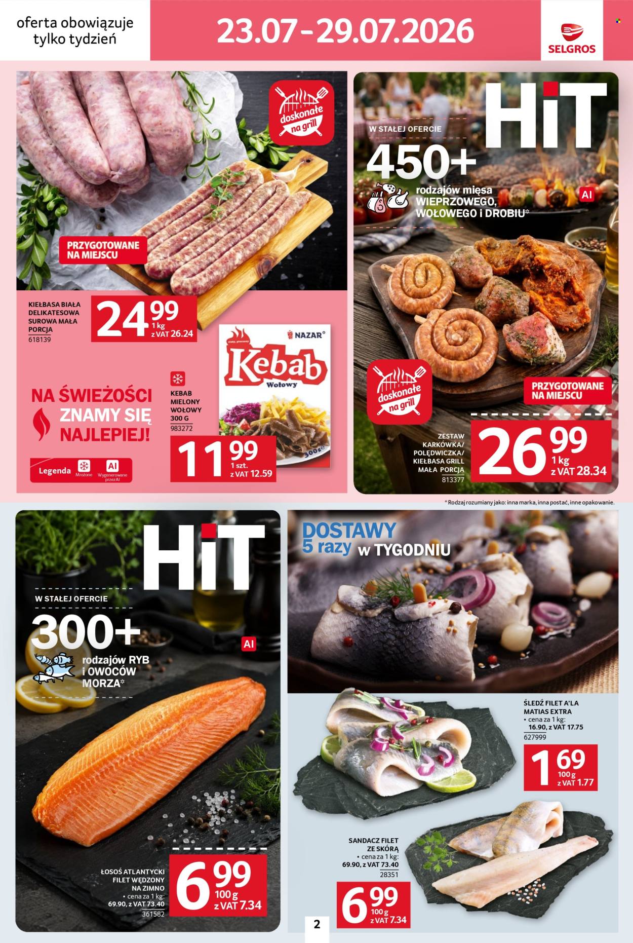Gazetka Selgros - 23.07.2026 - 29.07.2026. Strona 2