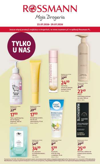 Gazetka Rossmann - 23.07.2026 - 29.07.2026.