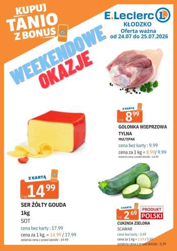 Gazetka E.Leclerc - 24.07.2026 - 25.07.2026.