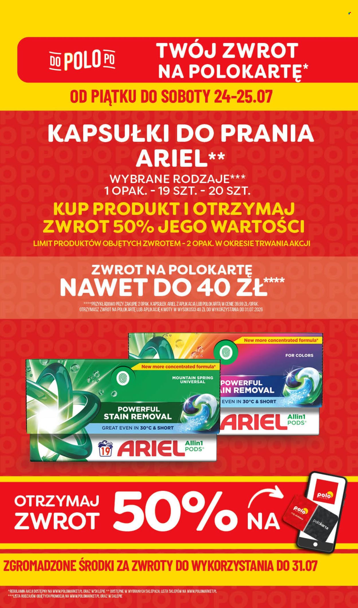 Gazetka Polomarket - 24.07.2026 - 25.07.2026. Strona 1