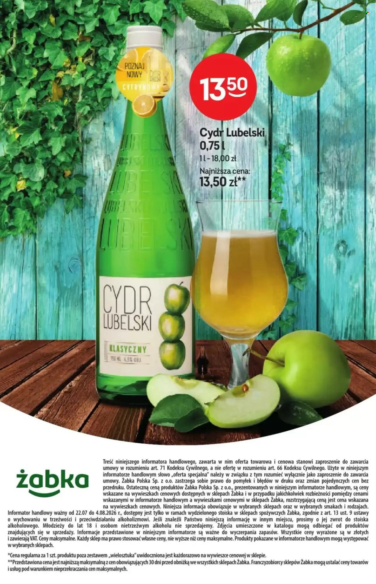 Gazetka Żabka - 22.07.2026 - 4.08.2026. Strona 25