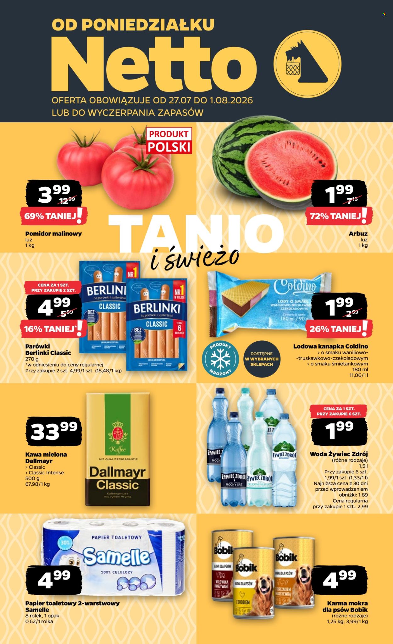 Gazetka Netto - 27.07.2026 - 1.08.2026. Strona 1