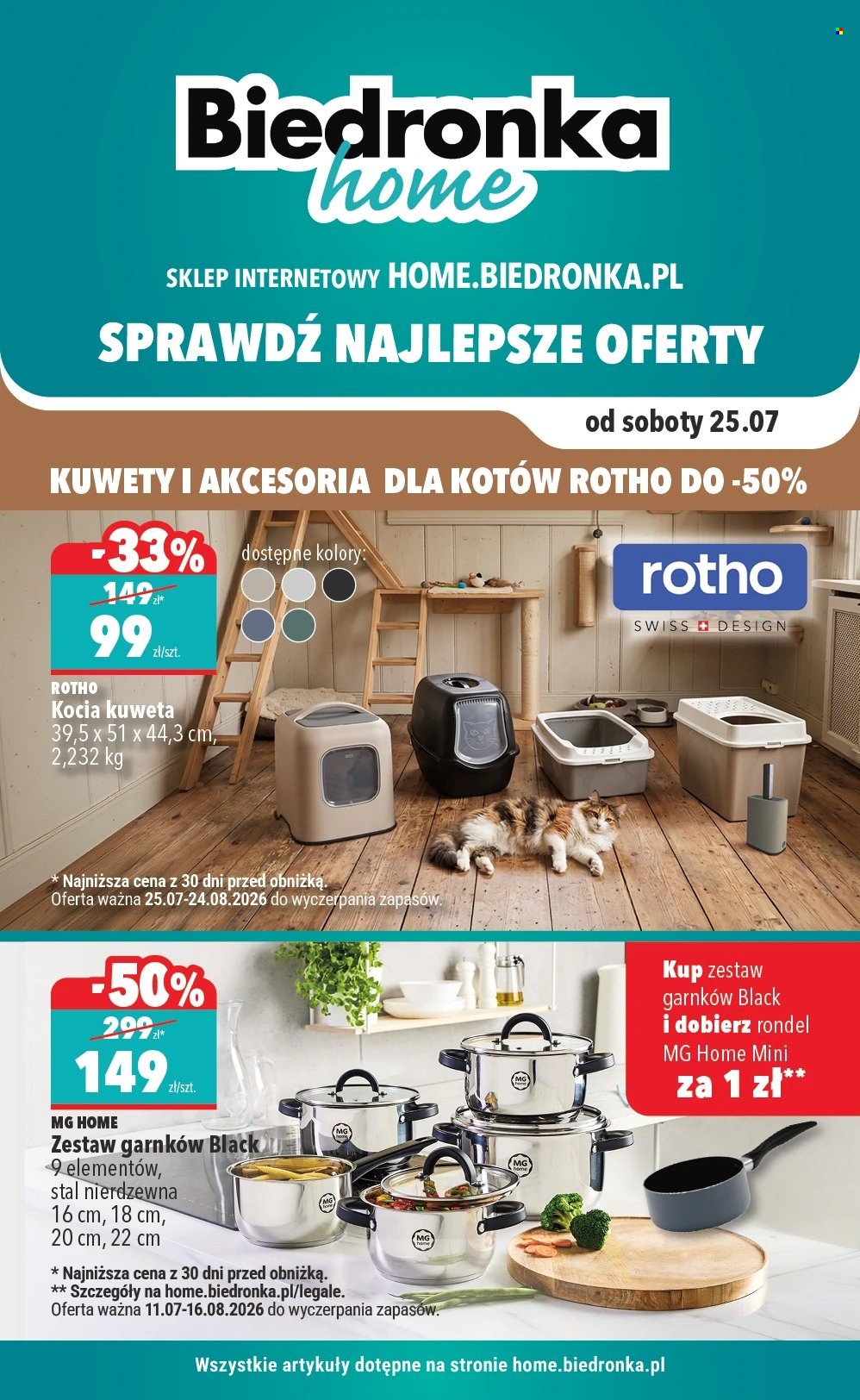 Gazetka Biedronka - 25.07.2026 - 16.08.2026. Strona 1