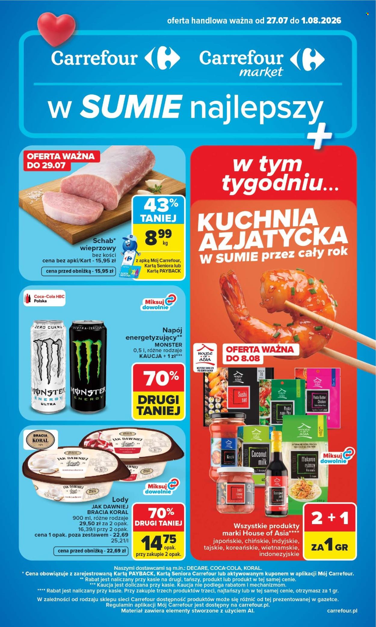 Gazetka Carrefour - 27.07.2026 - 1.08.2026. Strona 1