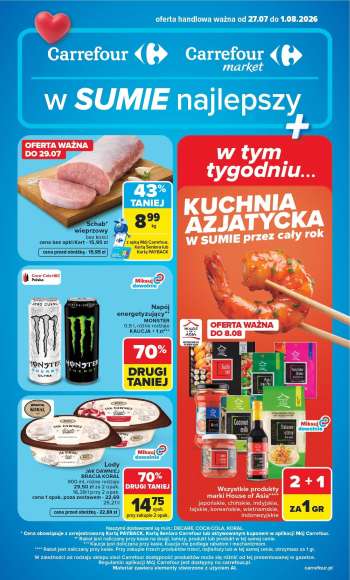 Gazetka Carrefour - 27.07.2026 - 1.08.2026.