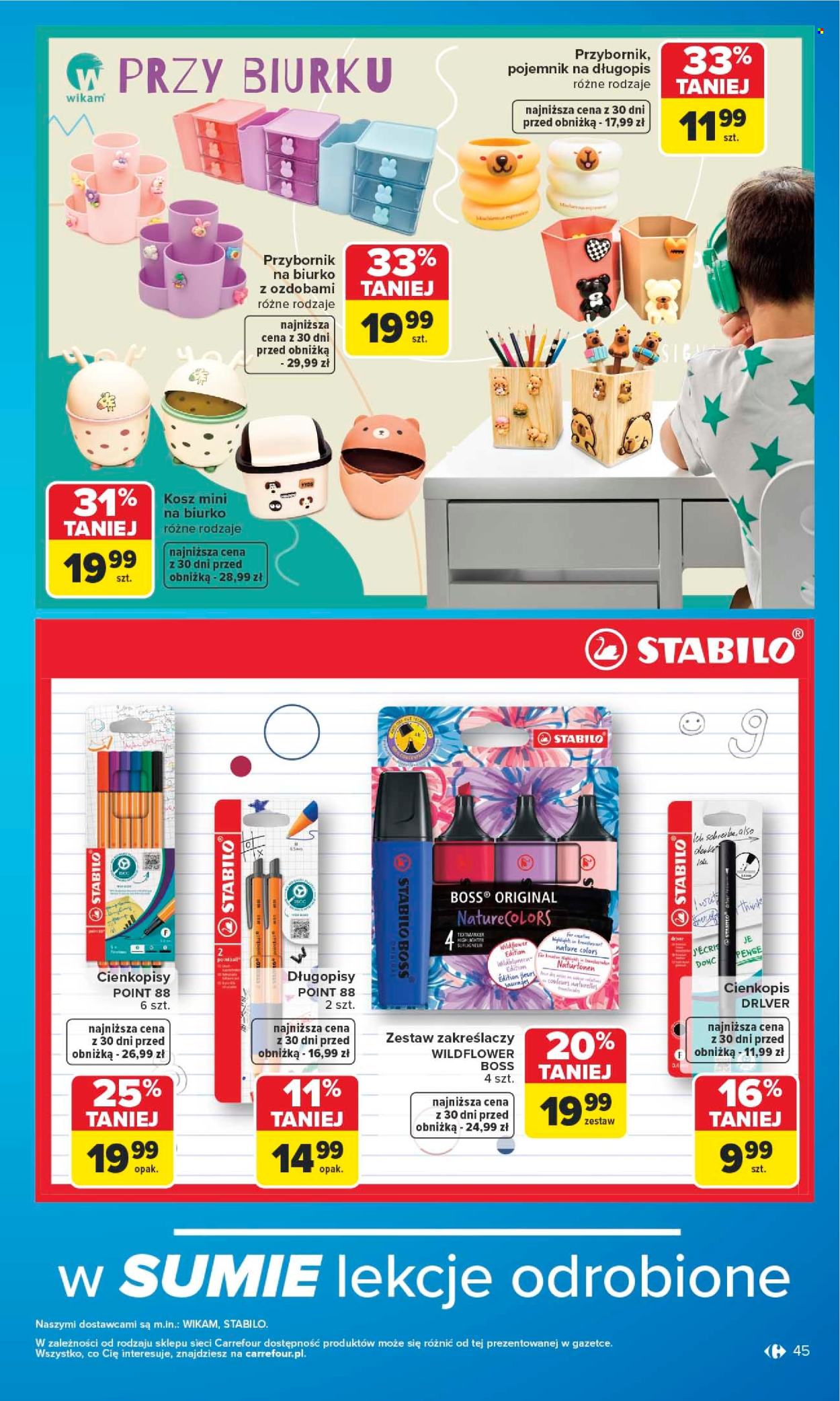 Gazetka Carrefour - 27.07.2026 - 12.09.2026. Strona 45