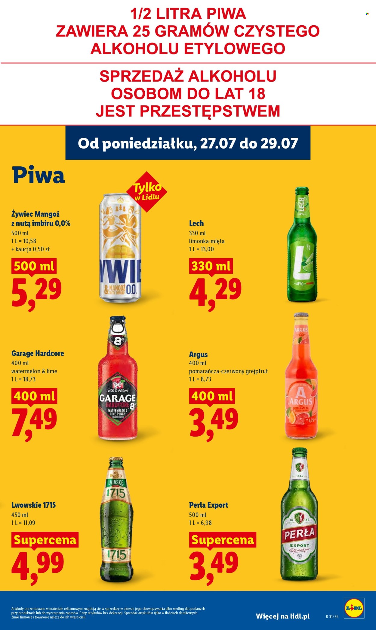 Gazetka Lidl - 27.07.2026 - 29.07.2026. Strona 73