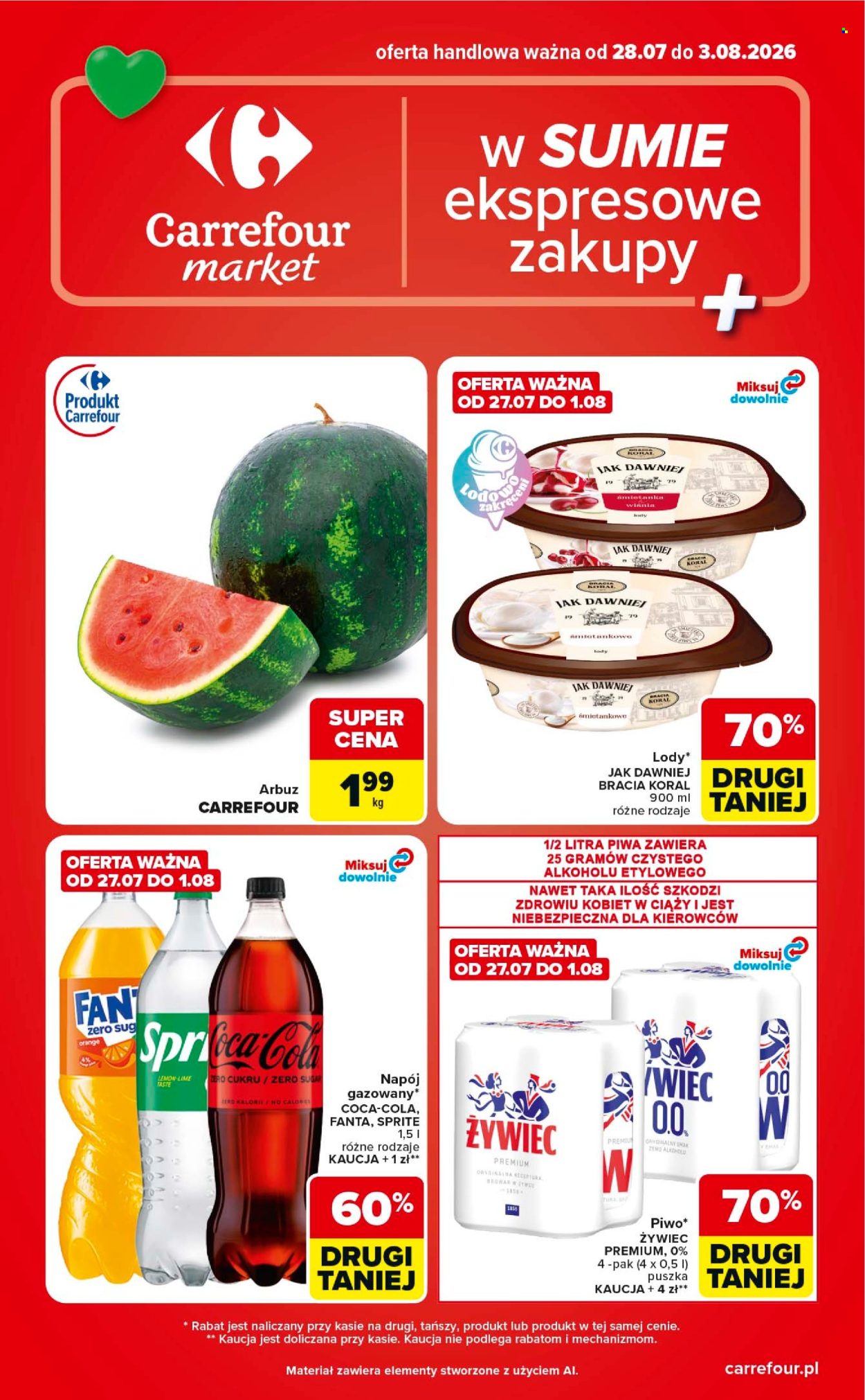 Gazetka Carrefour Market - 28.07.2026 - 3.08.2026. Strona 1