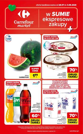 Gazetka Carrefour Market - 28.07.2026 - 3.08.2026.
