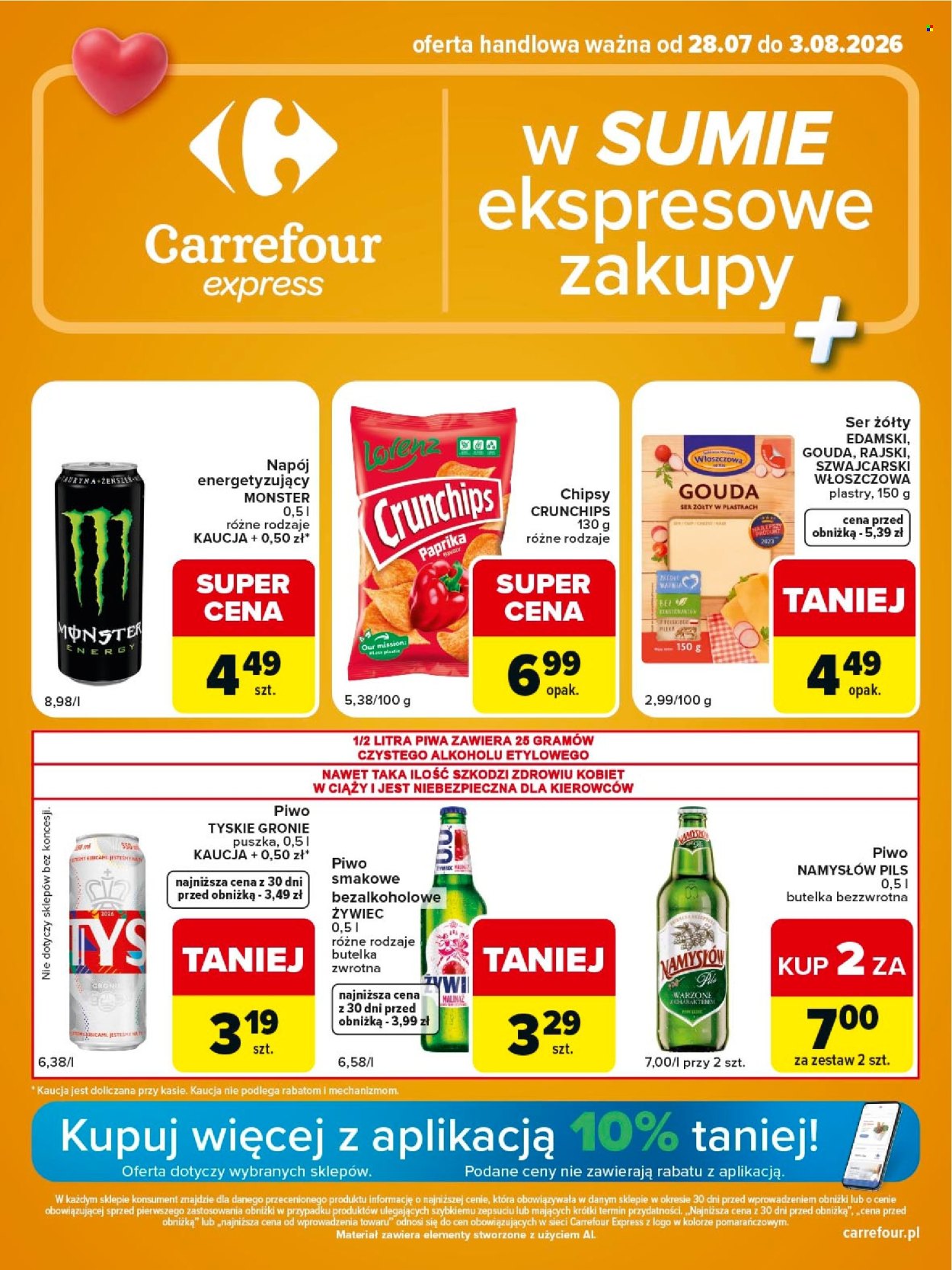 Gazetka Carrefour Express - 28.07.2026 - 3.08.2026. Strona 1