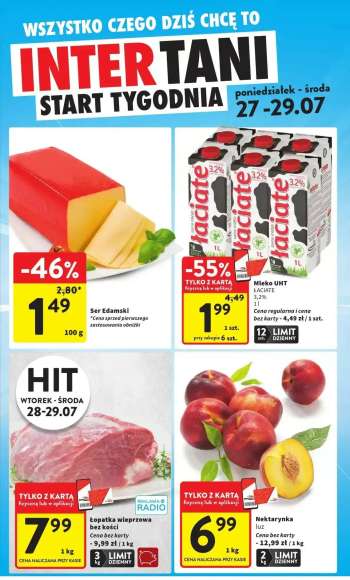 Gazetka Intermarché - 27.07.2026 - 29.07.2026.