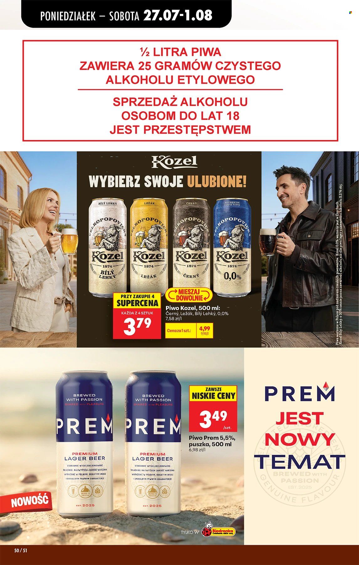 Gazetka Biedronka - 27.07.2026 - 1.08.2026. Strona 50
