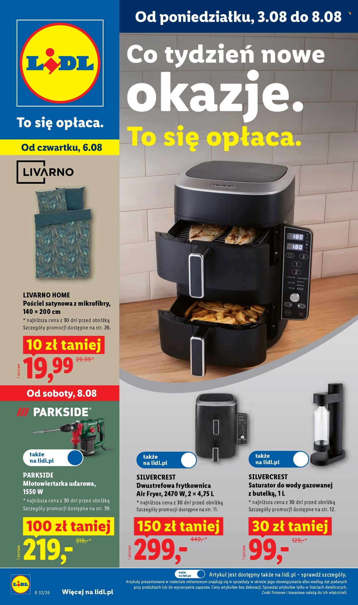 Gazetka Lidl - 3.08.2026 - 8.08.2026. Strona 1