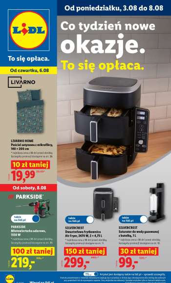 Gazetka Lidl - 3.08.2026 - 8.08.2026.