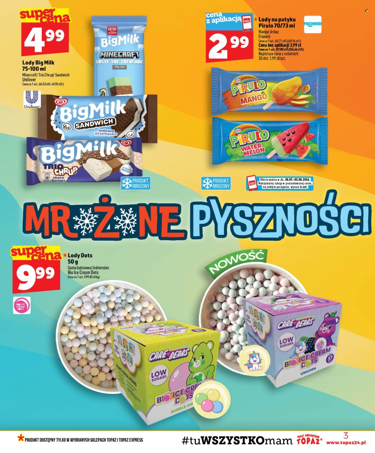 Gazetka Topaz - 30.07.2026 - 5.08.2026. Strona 3