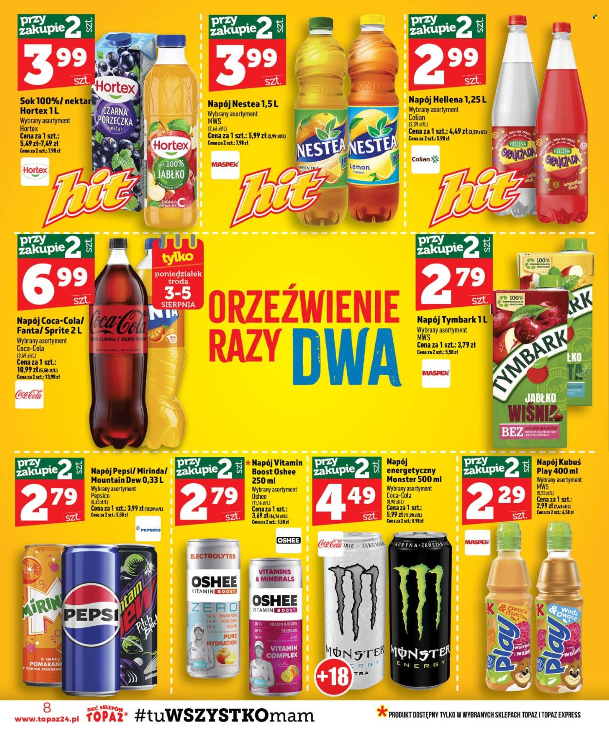 Gazetka Topaz - 30.07.2026 - 5.08.2026. Strona 8
