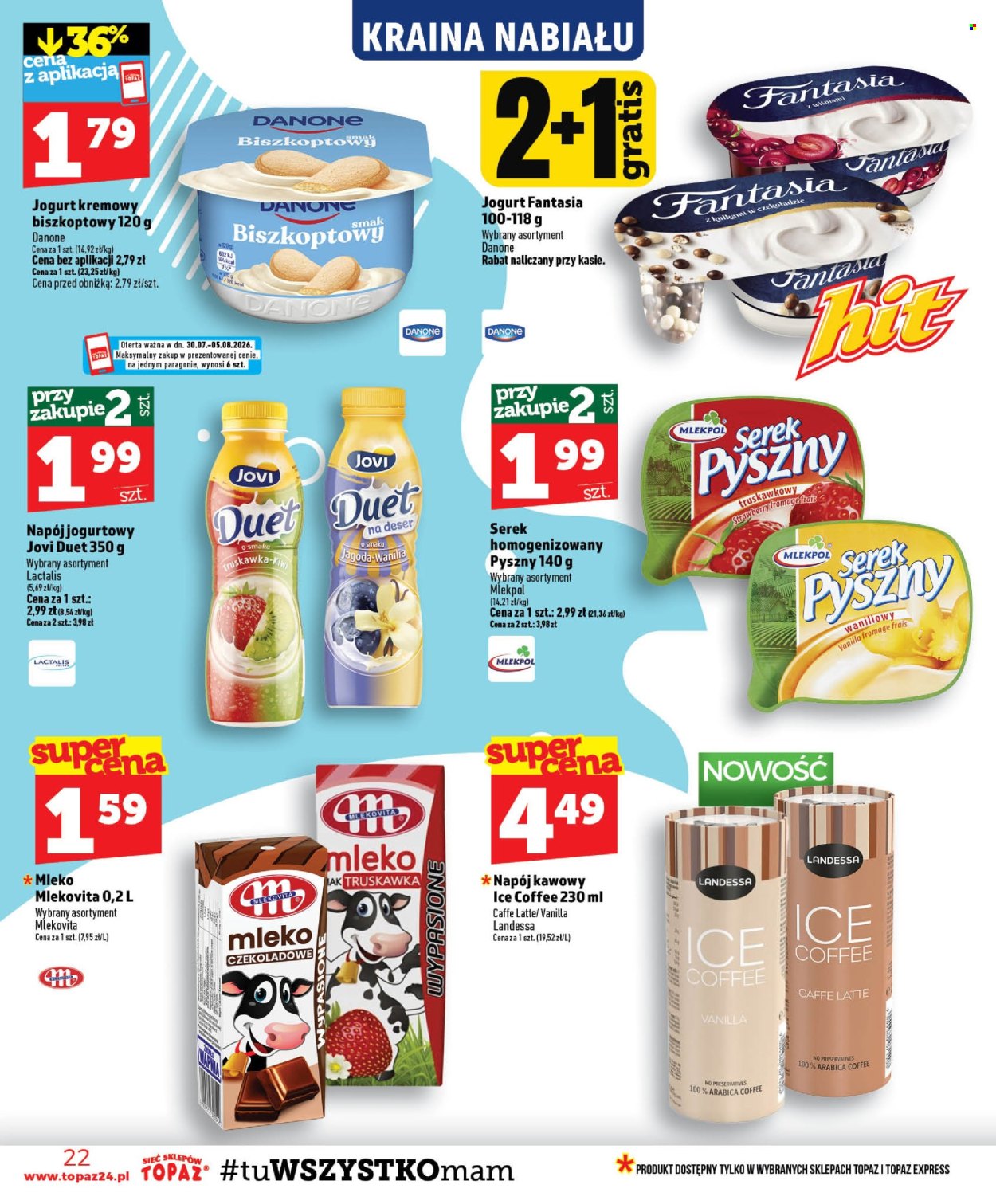 Gazetka Topaz - 30.07.2026 - 5.08.2026. Strona 22