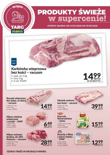 Gazetka Makro - 27.07.2026 - 1.08.2026.