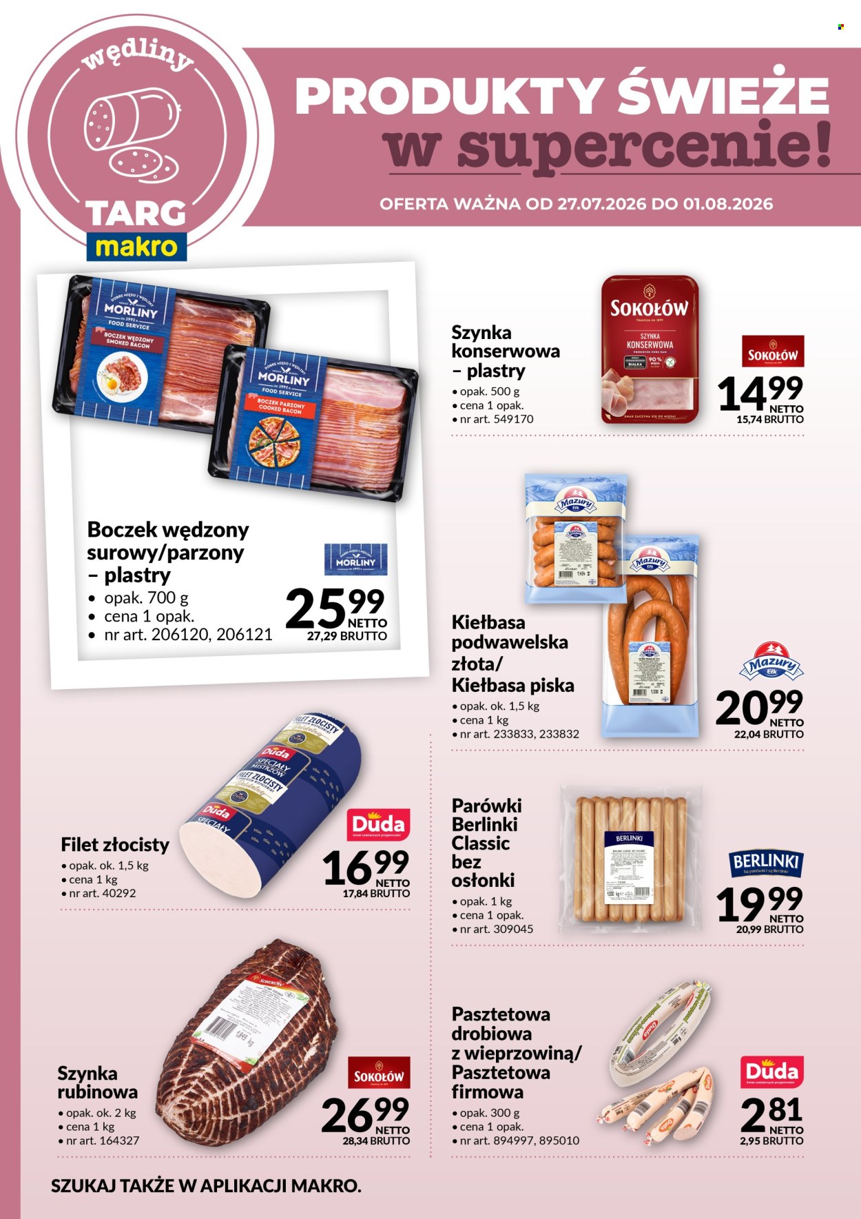 Gazetka Makro - 27.07.2026 - 1.08.2026. Strona 2