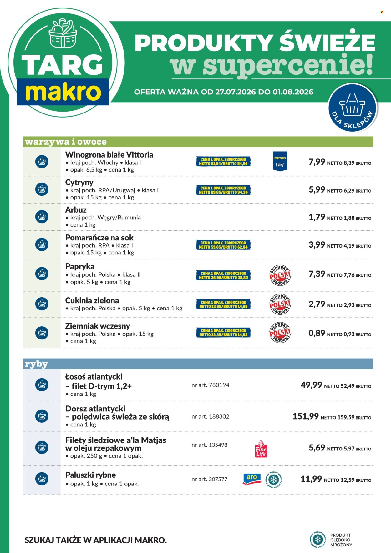 Gazetka Makro - 27.07.2026 - 1.08.2026. Strona 6