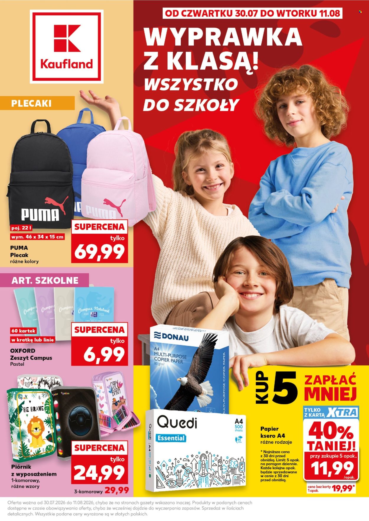 Gazetka Kaufland - 30.07.2026 - 11.08.2026. Strona 1