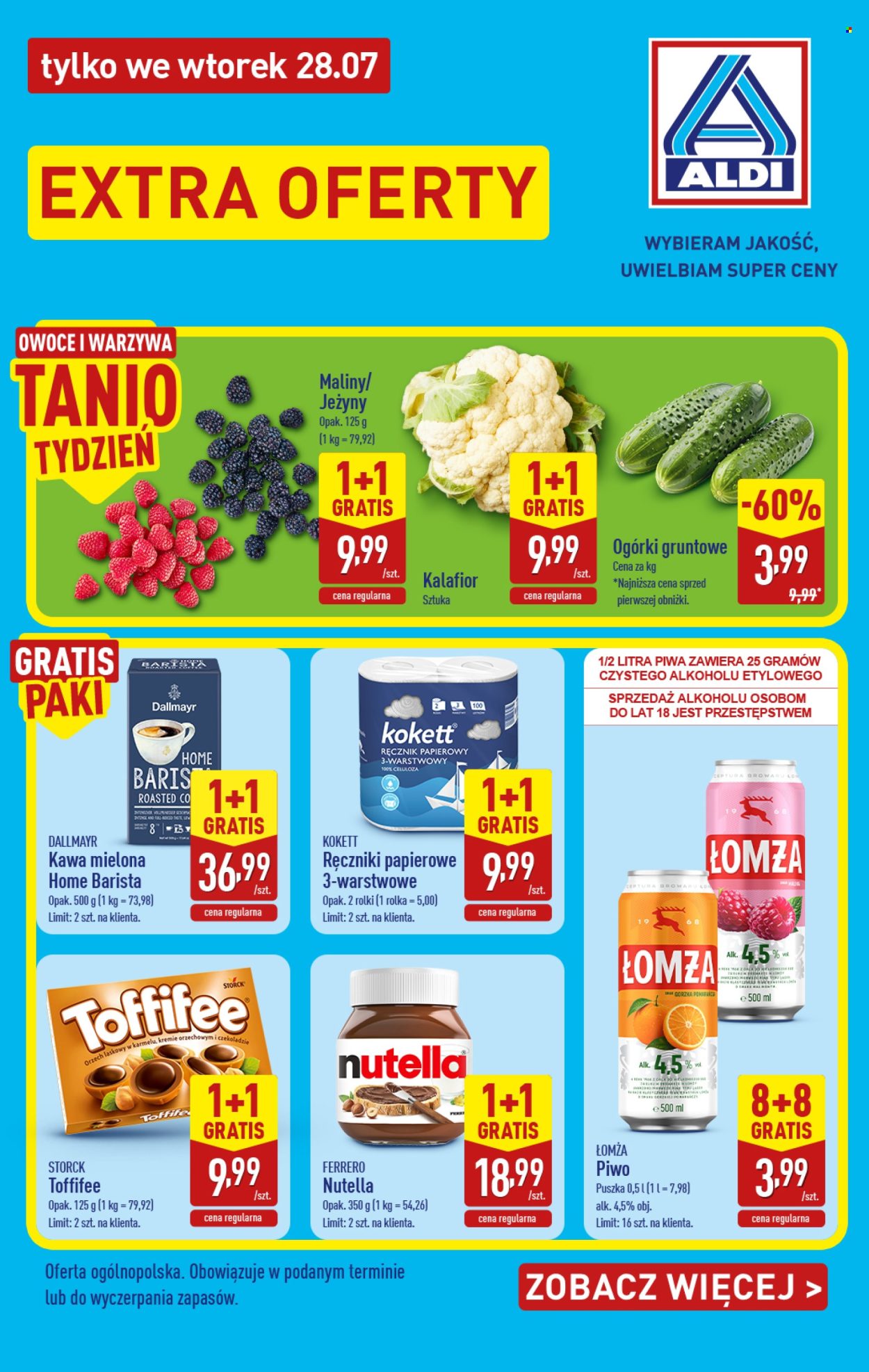 Gazetka ALDI - 28.07.2026 - 28.07.2026. Strona 1