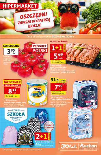 Gazetka Auchan - 30.07.2026 - 5.08.2026.