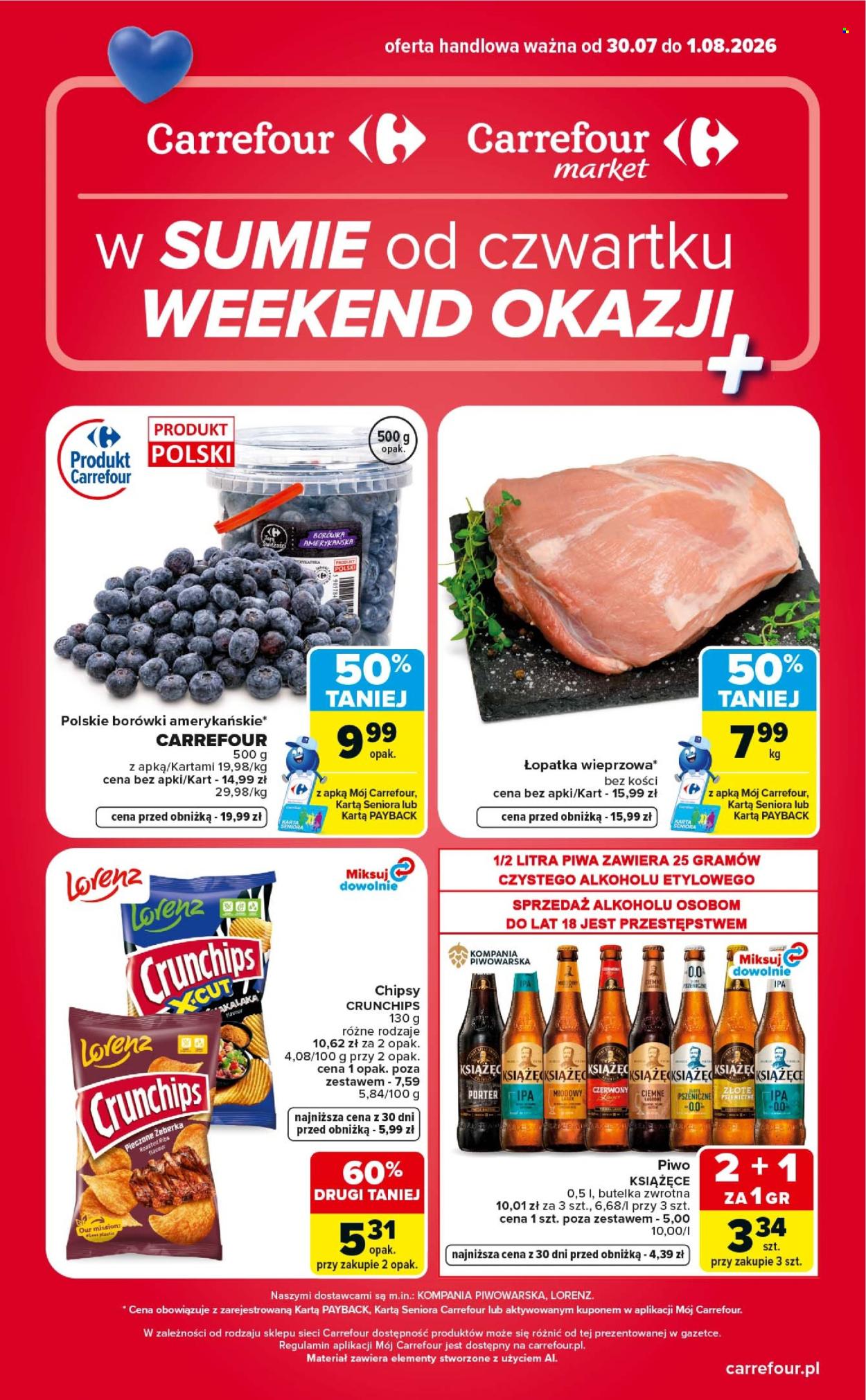Gazetka Carrefour - 30.07.2026 - 1.08.2026. Strona 1