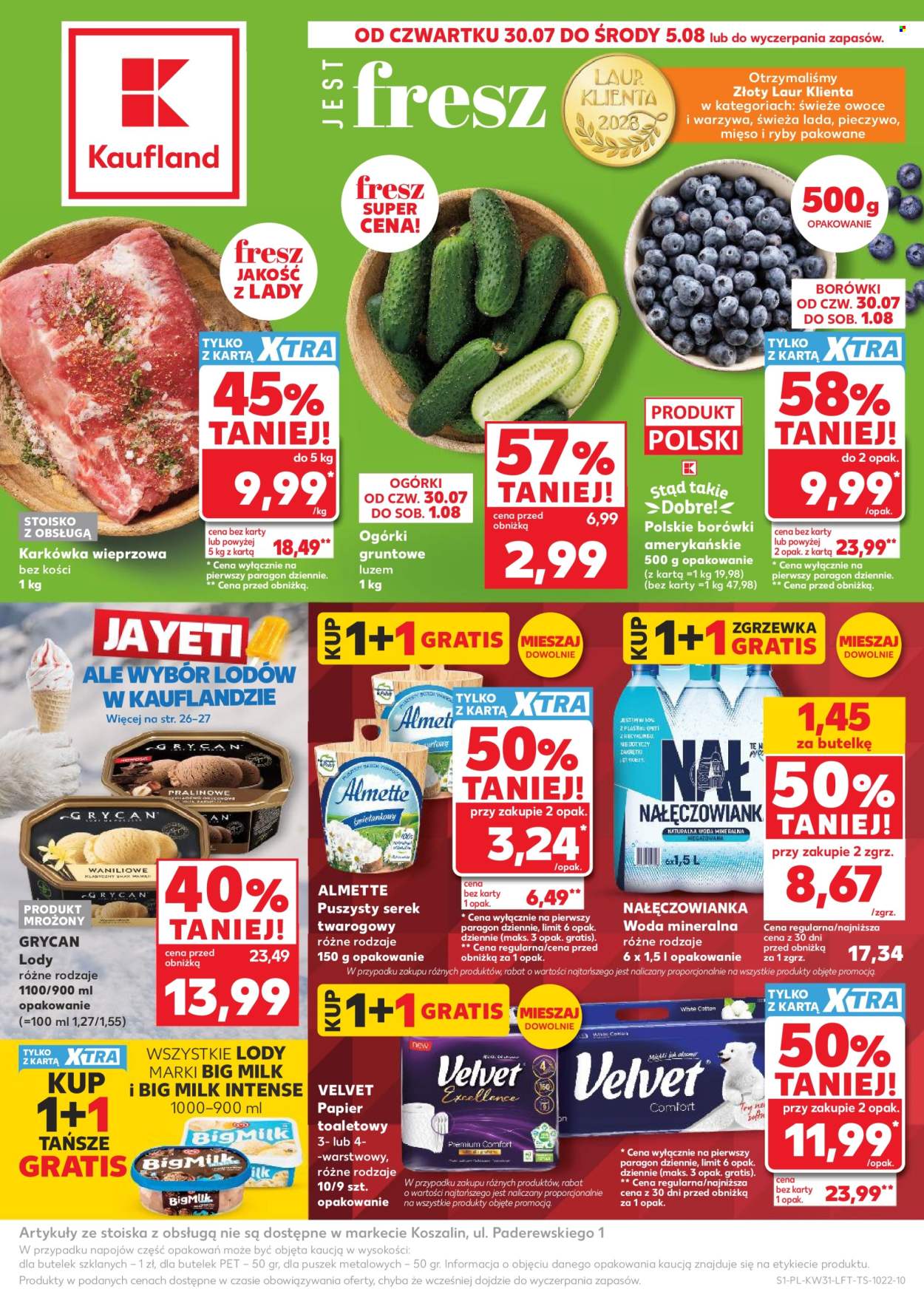 Gazetka Kaufland - 30.07.2026 - 5.08.2026. Strona 1