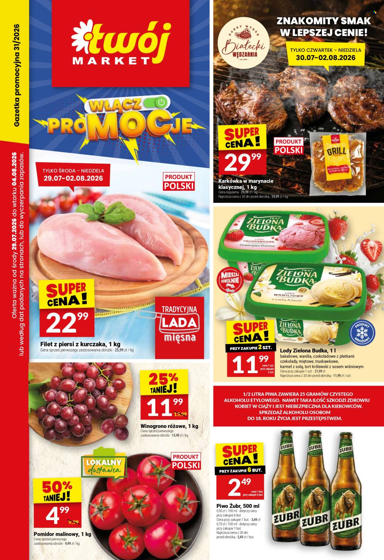 Gazetka Twój Market - 29.07.2026 - 4.08.2026. Strona 1
