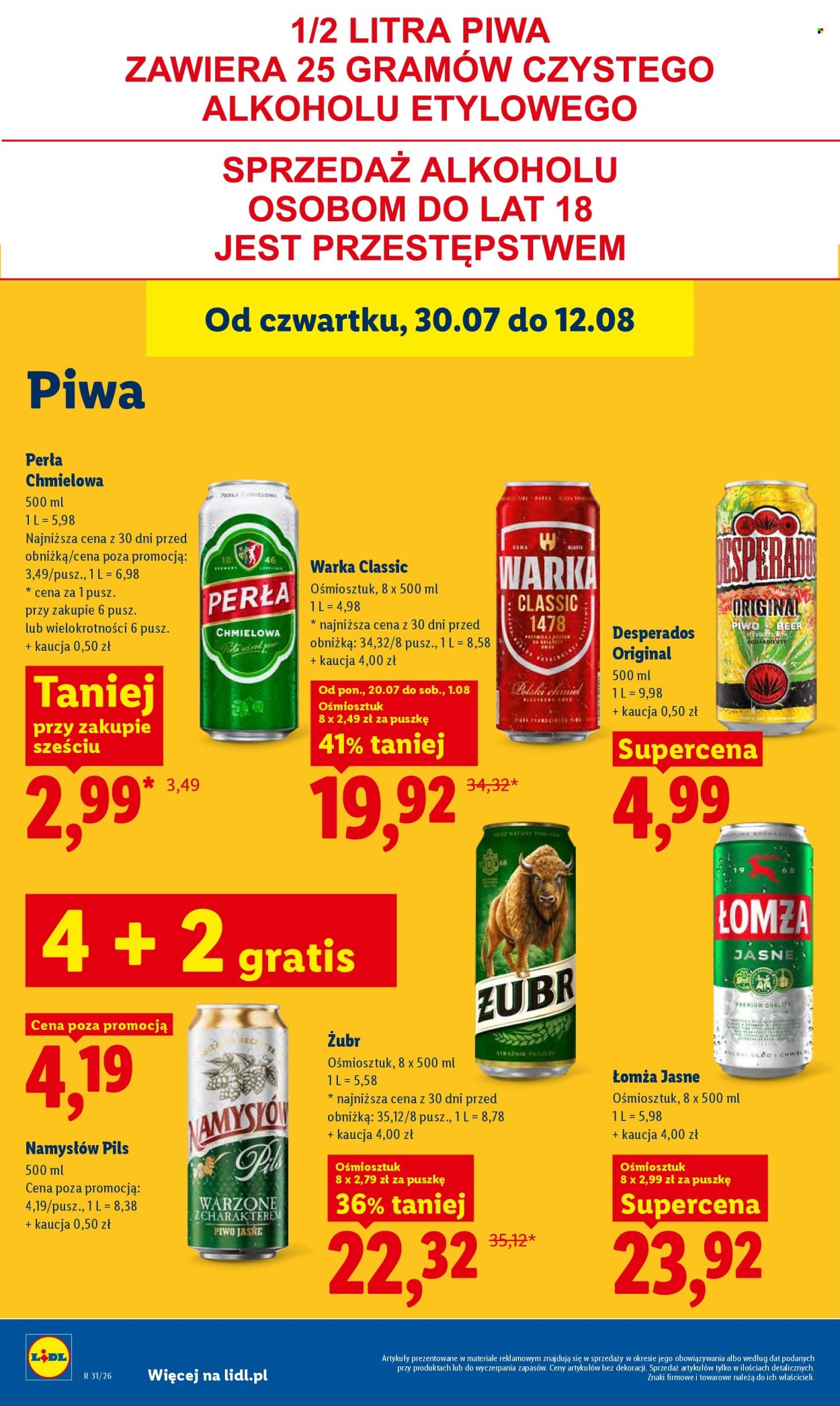 Gazetka Lidl - 30.07.2026 - 1.08.2026. Strona 78