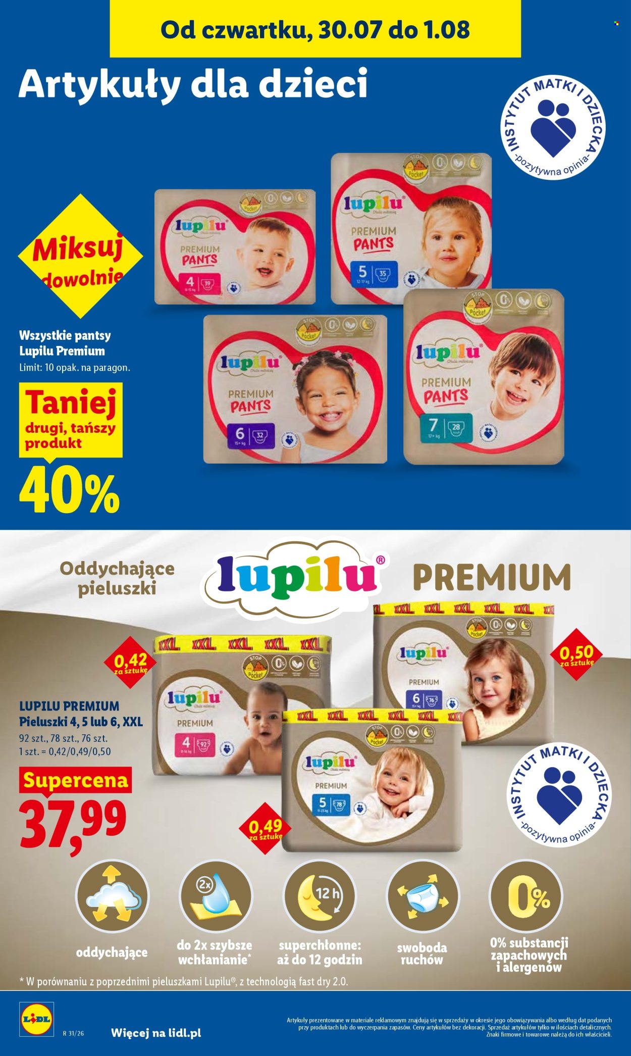 Leták Lidl - 30.7.2026 - 1.8.2026. Strana 88