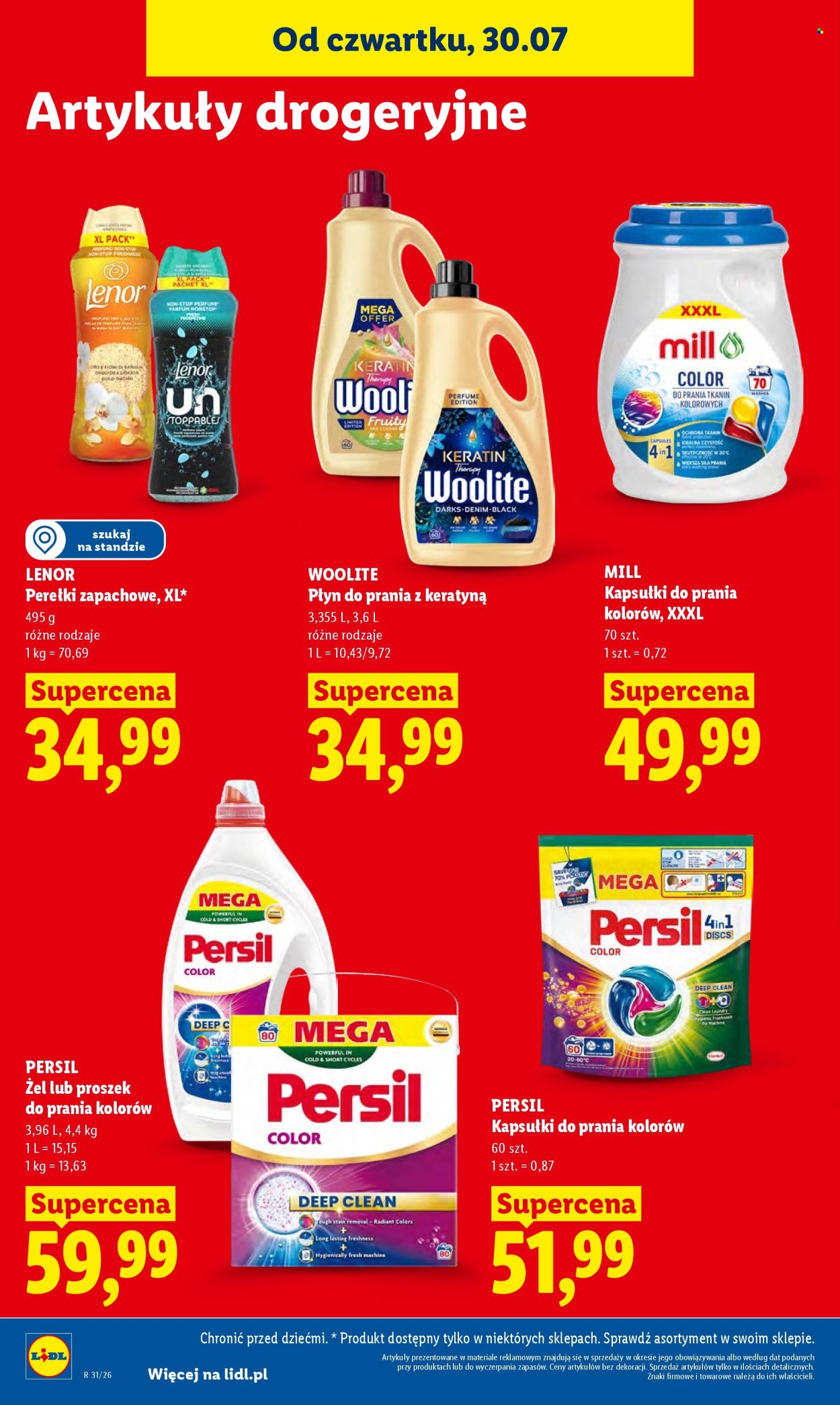 Leták Lidl - 30.7.2026 - 1.8.2026. Strana 92