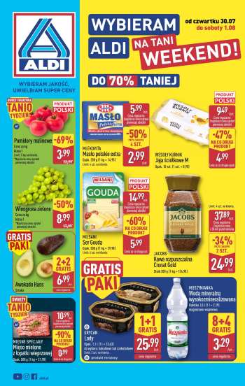Gazetka ALDI - 30.07.2026 - 1.08.2026.