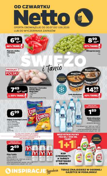 Gazetka Netto - 30.07.2026 - 1.08.2026.