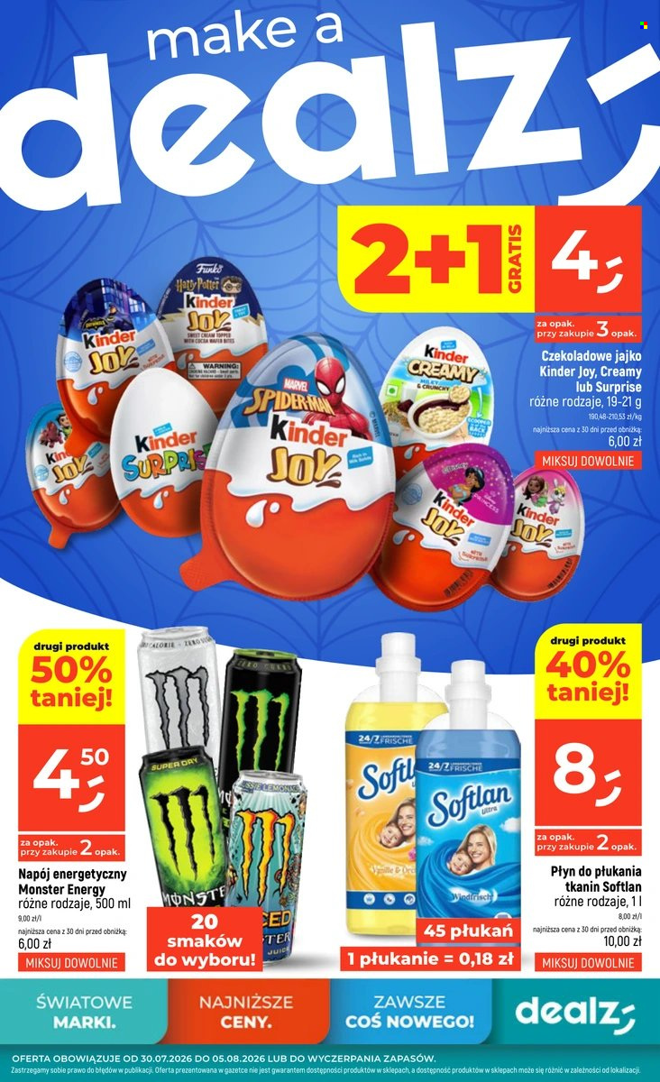 Gazetka Dealz - 30.07.2026 - 5.08.2026. Strona 1