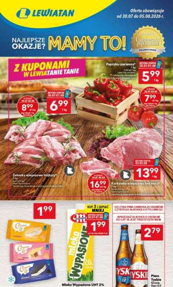 Gazetka Lewiatan - 30.07.2026 - 5.08.2026.
