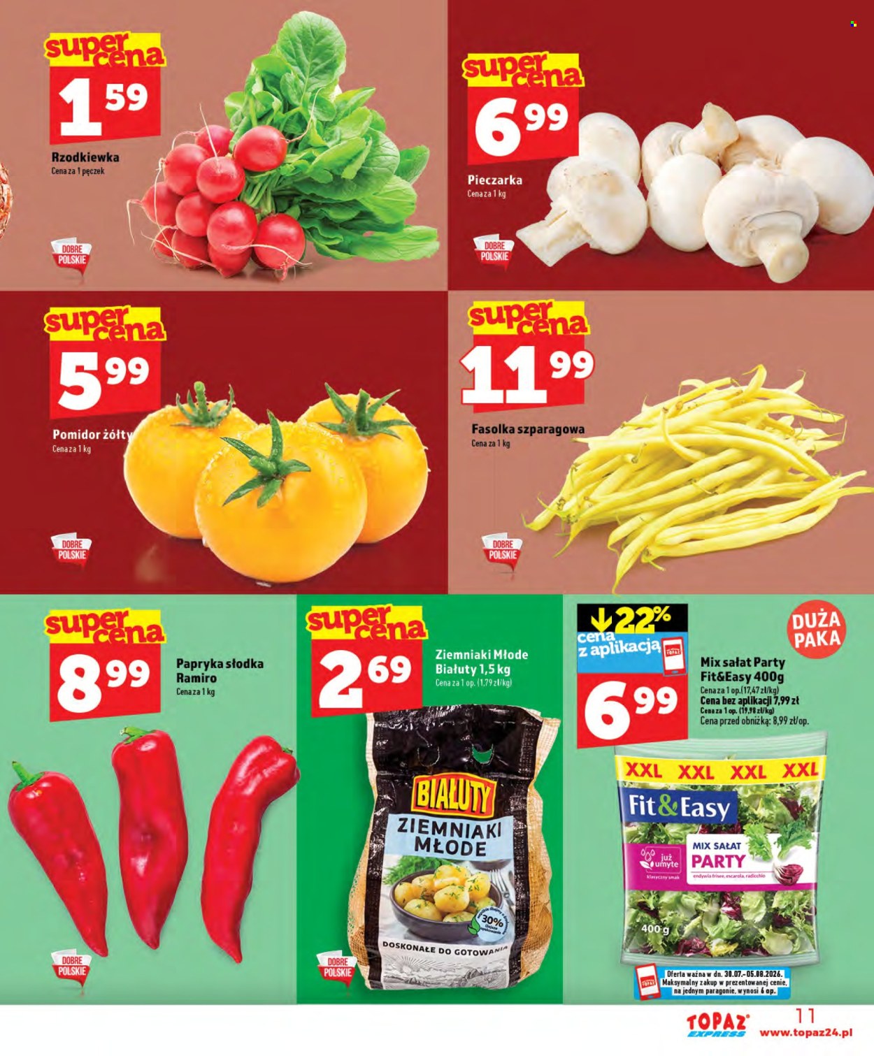 Gazetka Topaz - 30.07.2026 - 5.08.2026. Strona 11