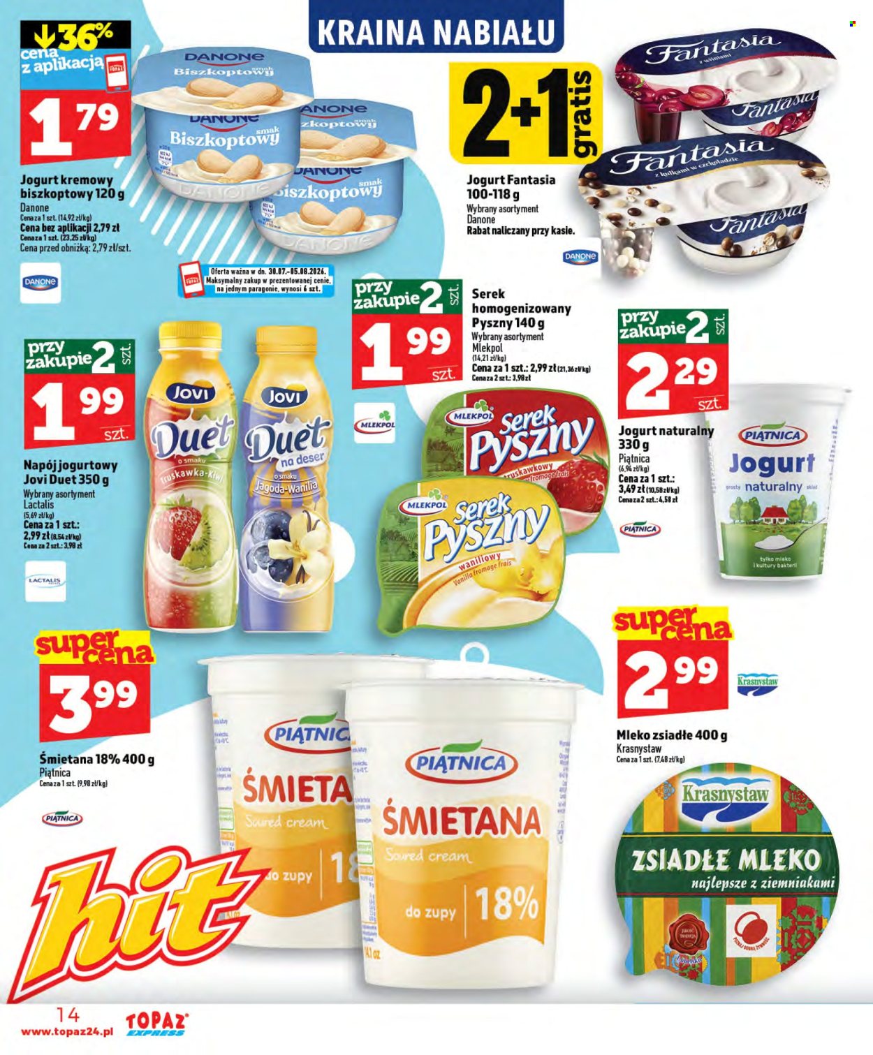 Gazetka Topaz - 30.07.2026 - 5.08.2026. Strona 14