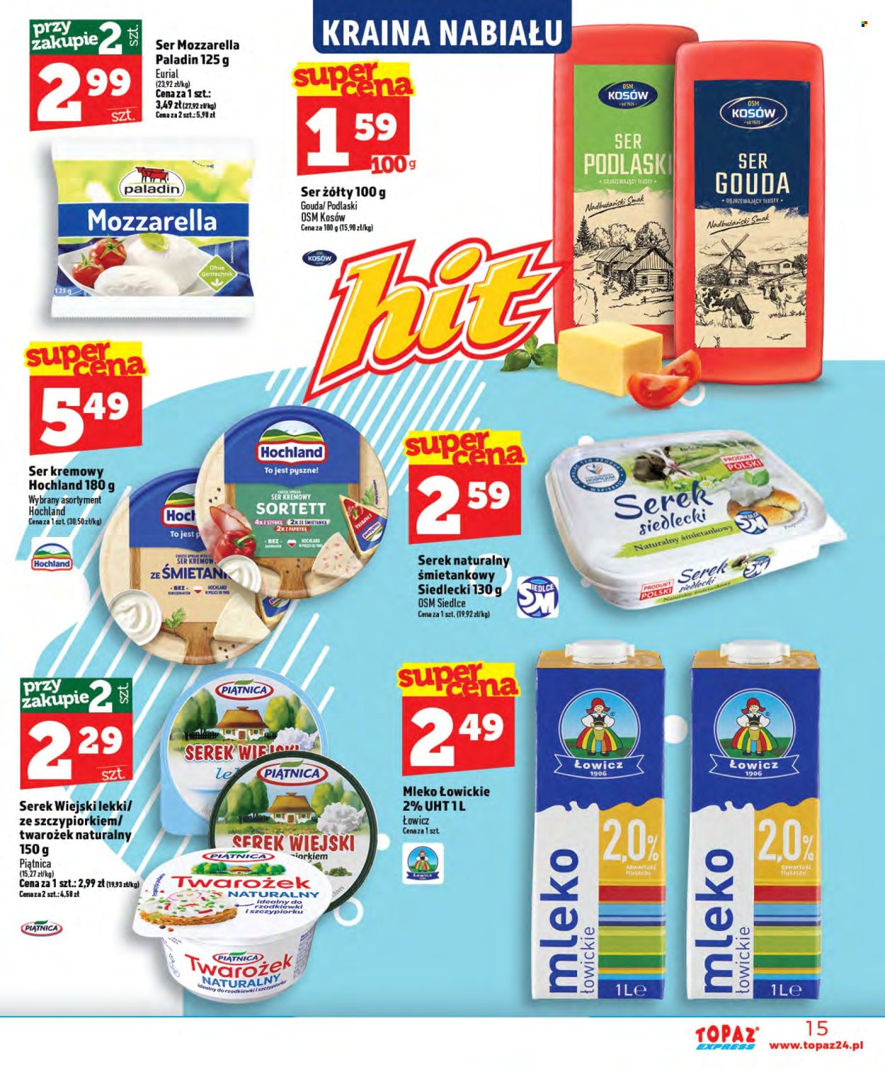 Gazetka Topaz - 30.07.2026 - 5.08.2026. Strona 15