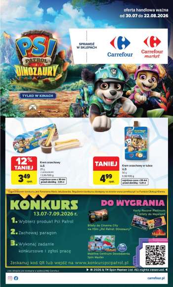Gazetka Carrefour - 30.07.2026 - 22.08.2026.