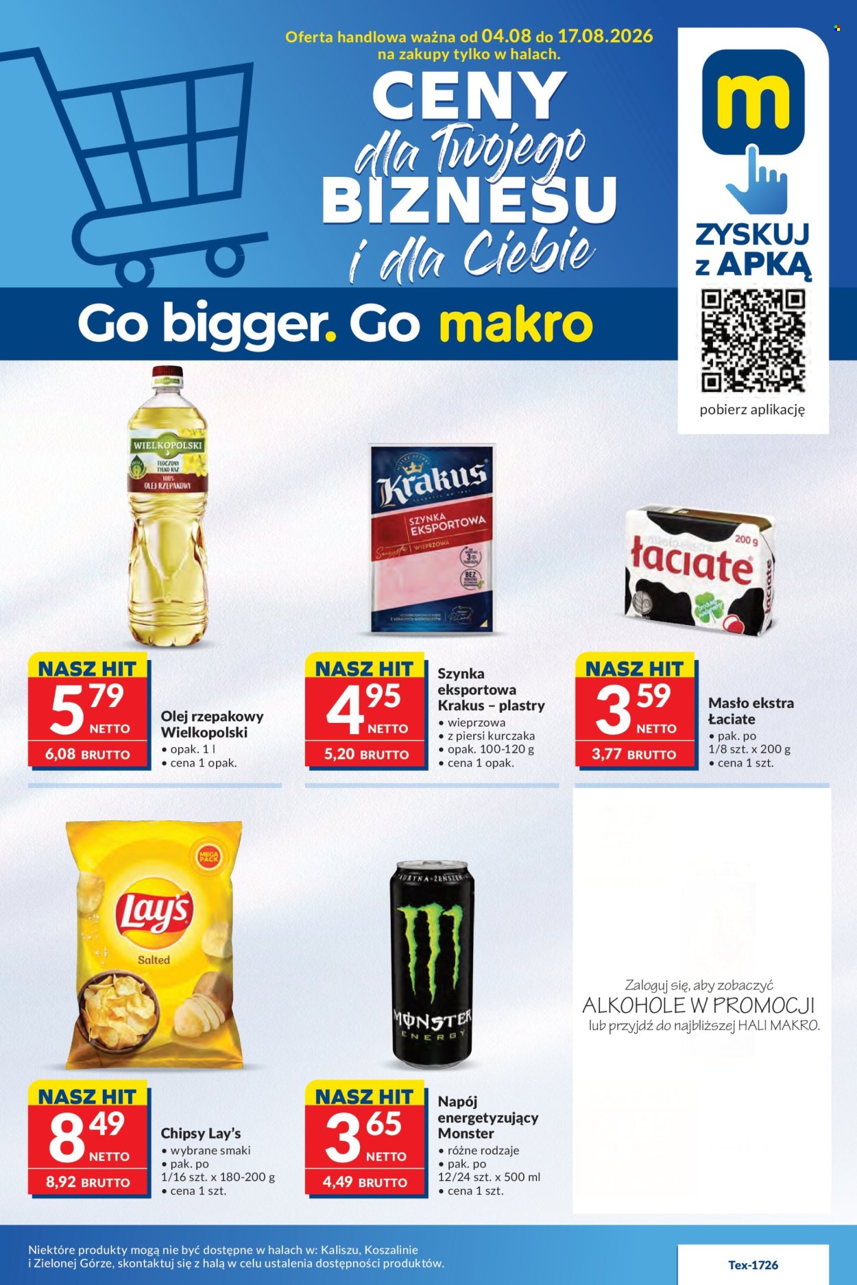 Gazetka Makro - 4.08.2026 - 17.08.2026. Strona 1