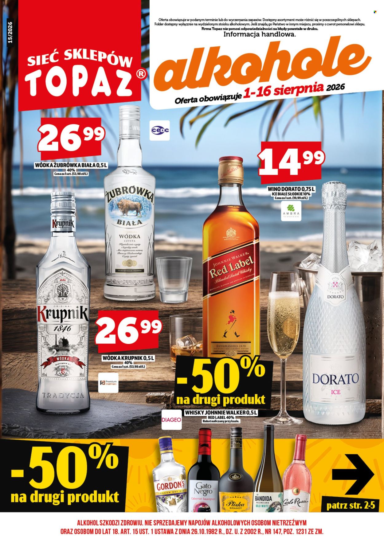 Gazetka Topaz - 1.08.2026 - 16.08.2026. Strona 3