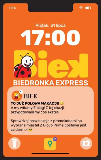 Gazetka Biedronka - 31.07.2026 - 2.08.2026.