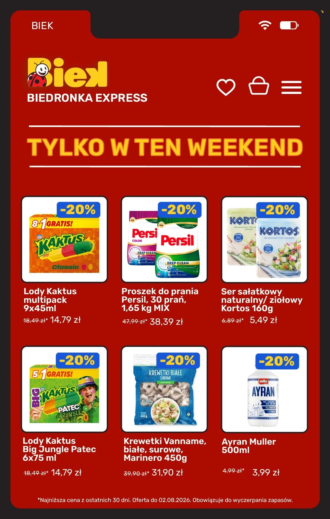 Gazetka Biedronka - 31.07.2026 - 2.08.2026. Strona 7