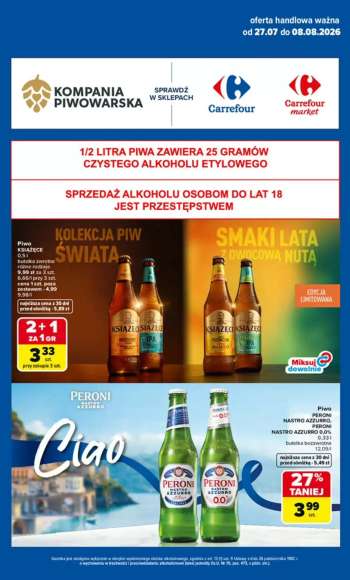 Gazetka Carrefour - 27.07.2026 - 8.08.2026.