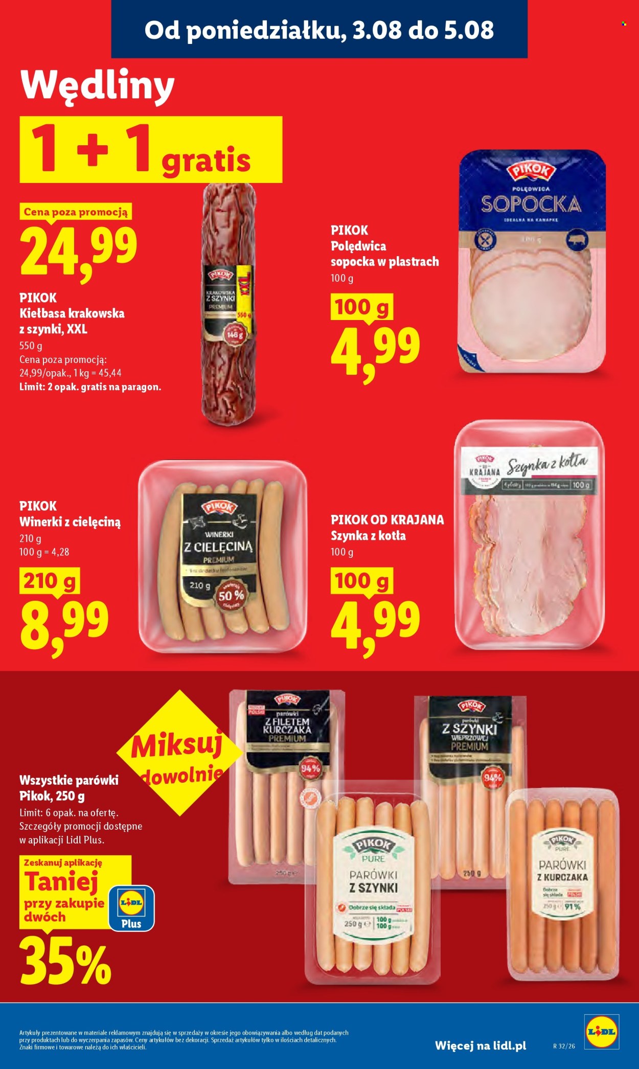 Leták Lidl - 3.8.2026 - 5.8.2026. Strana 69