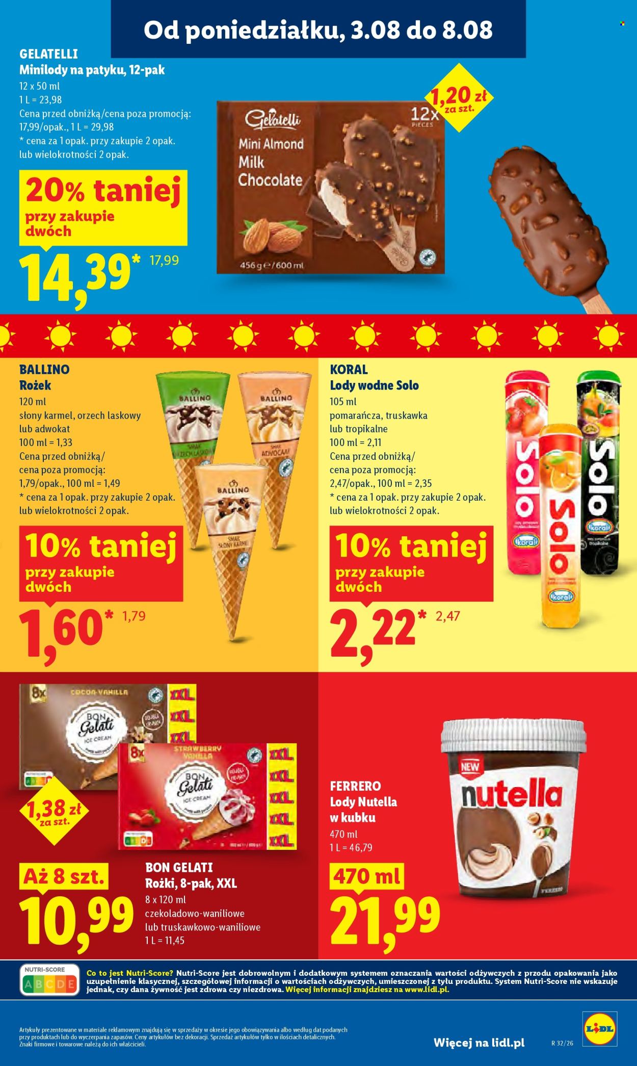 Leták Lidl - 3.8.2026 - 5.8.2026. Strana 73