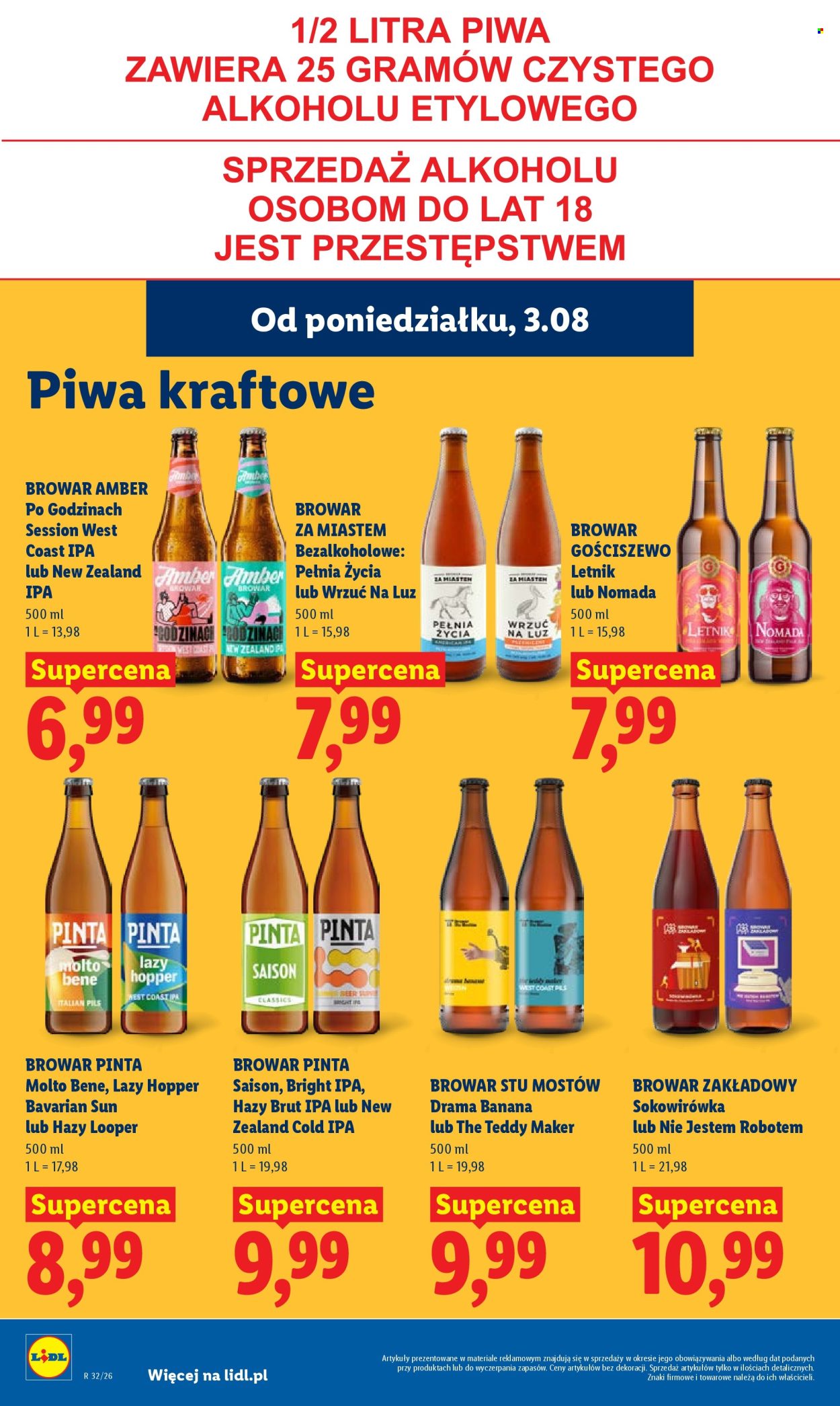 Leták Lidl - 3.8.2026 - 5.8.2026. Strana 78